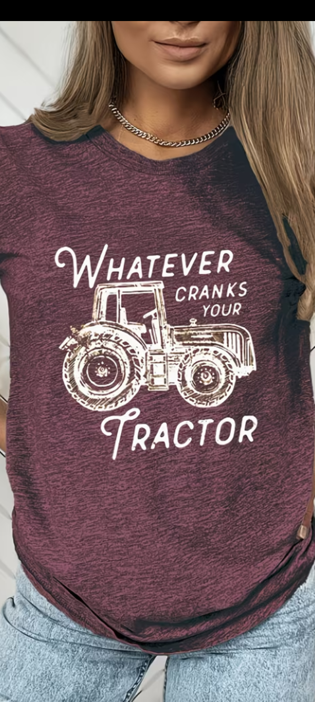 Whatever cranks your tractor