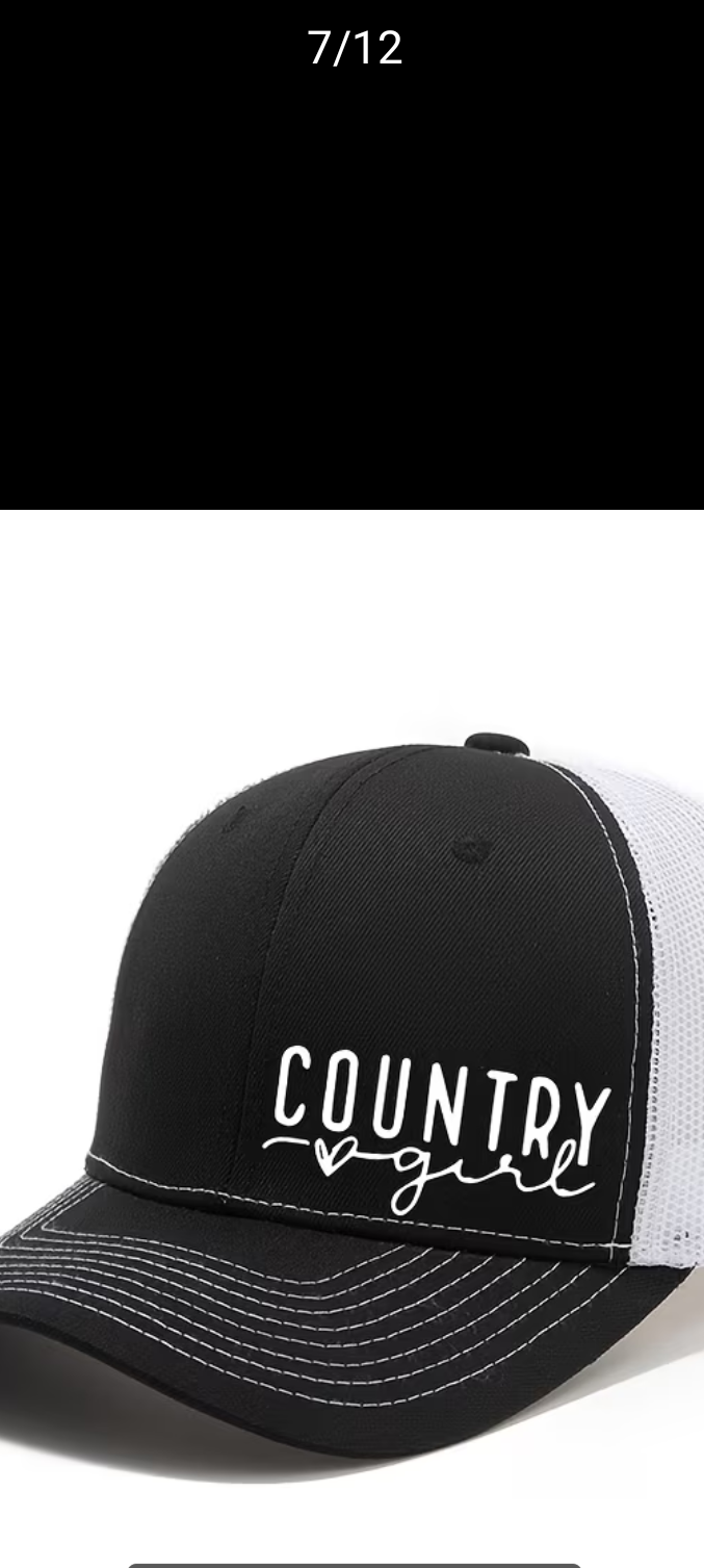 Country Girl trucker hat